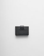 Prada Saffiano and smooth leather card holder - Image 2
